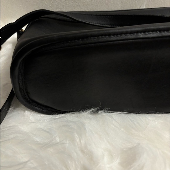 Coach Vintage Black Metropolis Zip Shoulder Bag Leather, 9087 - Picture 7 of 12